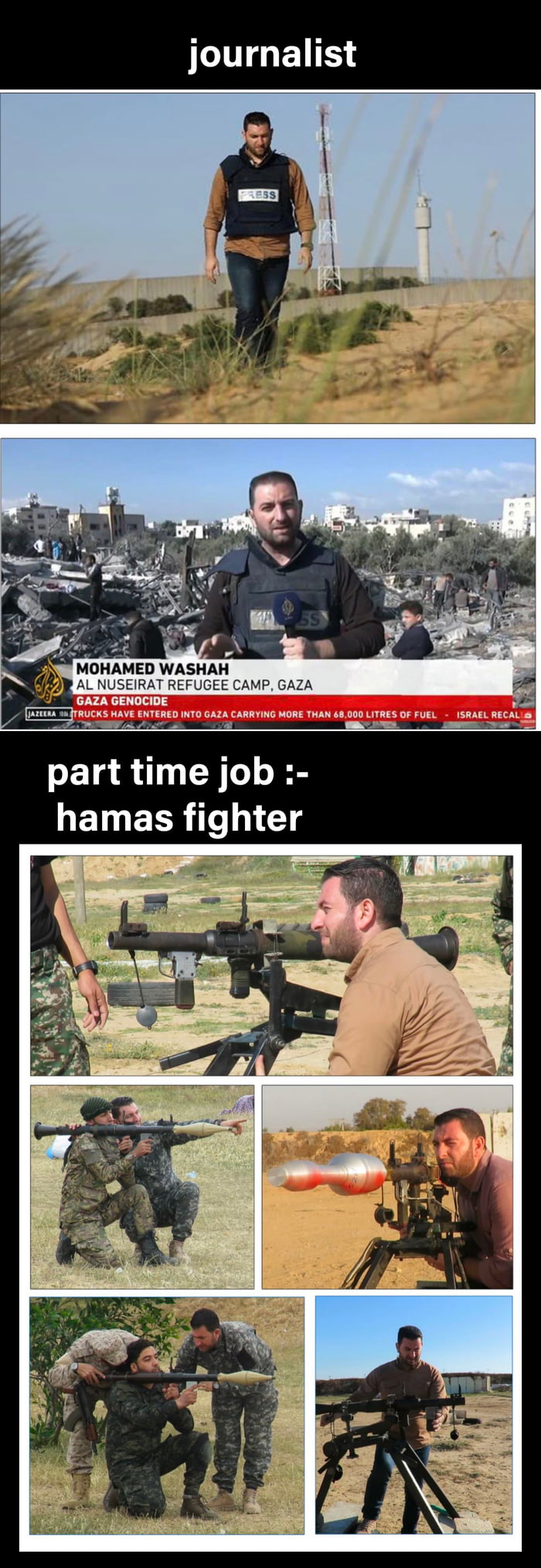 When they lied to us " iSrAeL TaRgEtS JoUrNaLiStS" they did 