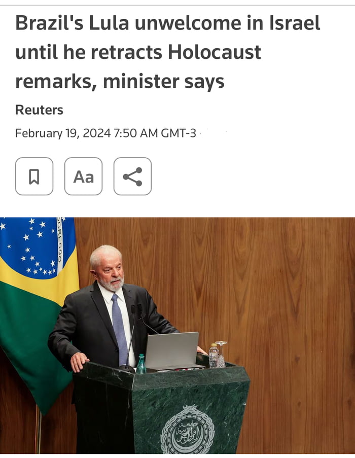 The greatest thief of Brazil is also an antisemitic, like ot