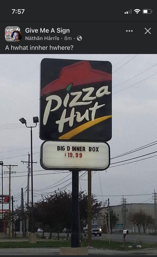 Boy, I'd love a dinner box. But sadly, at Pizza Hut, they do