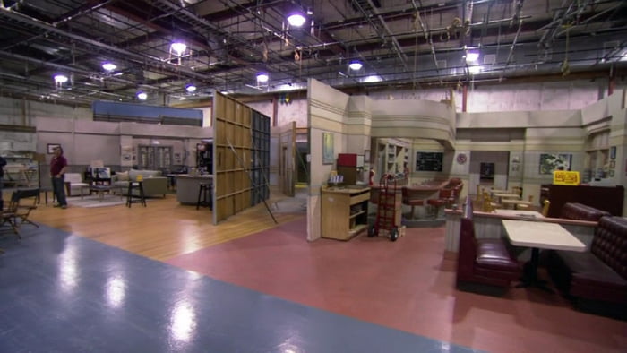 A sound-stage from the 1990's TV comedy "Seinfeld".