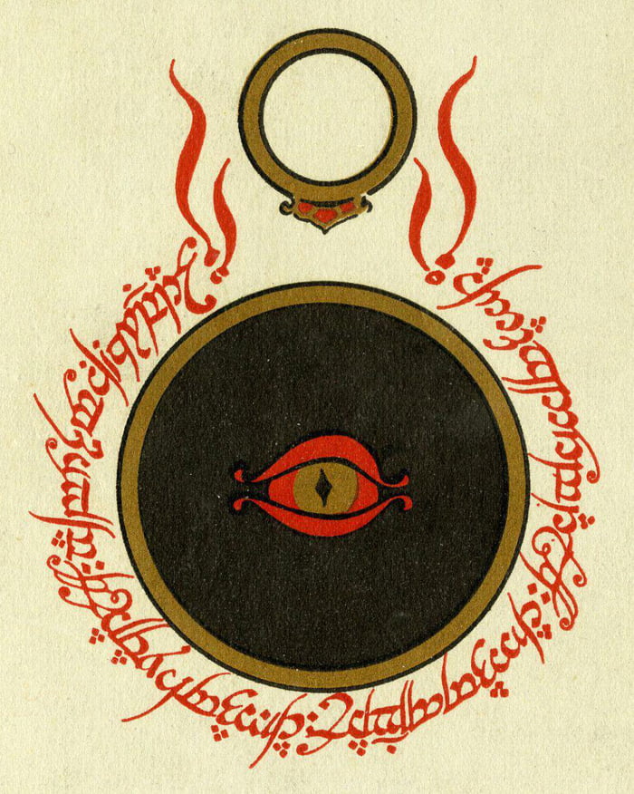 Eye of Sauron by Tolkien