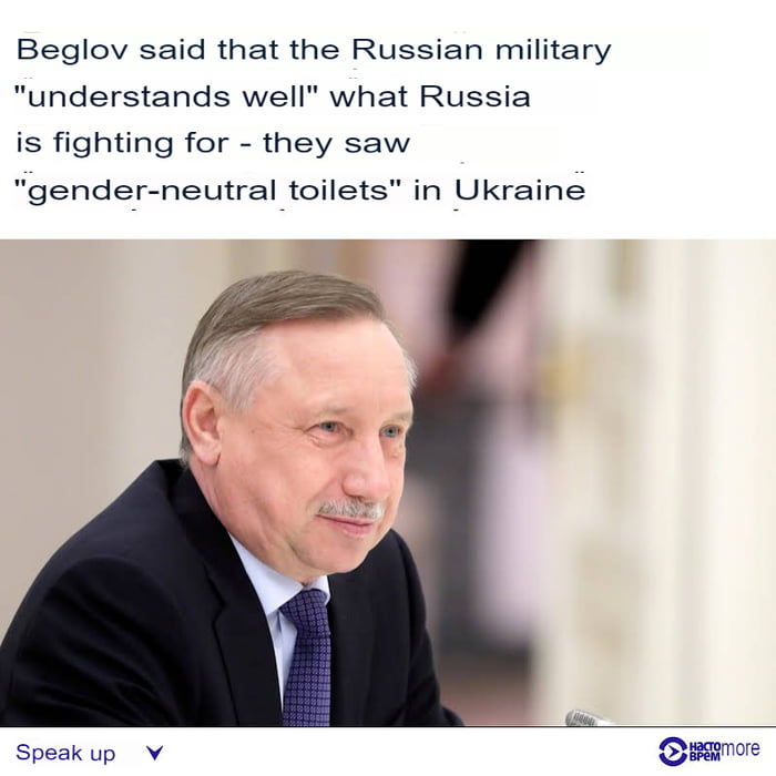 Governor of Saint Petersburg explained why russian soldiers 