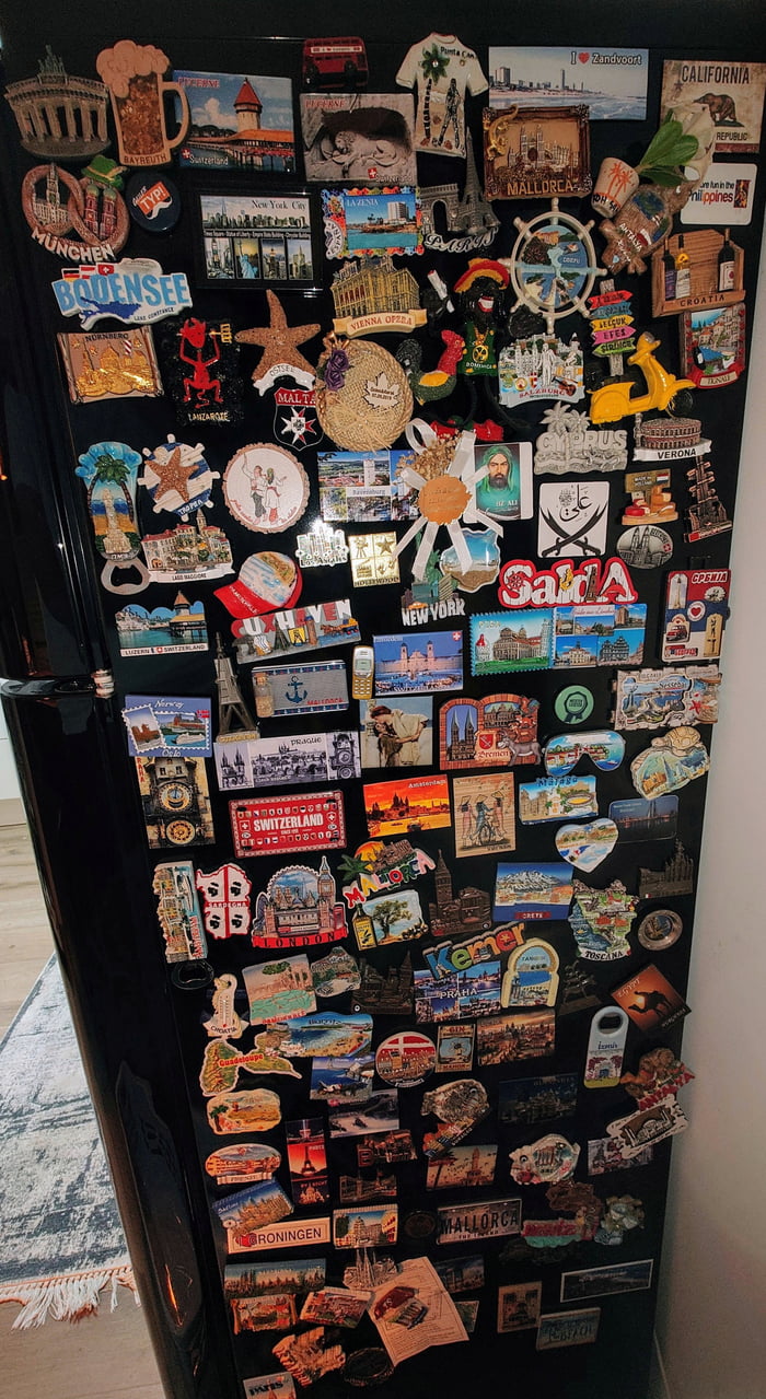 Hey if you wanna help to put your country on the fridge? Jus