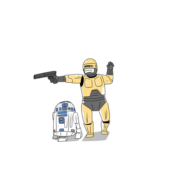 C-3PO hasn't talked much lately.