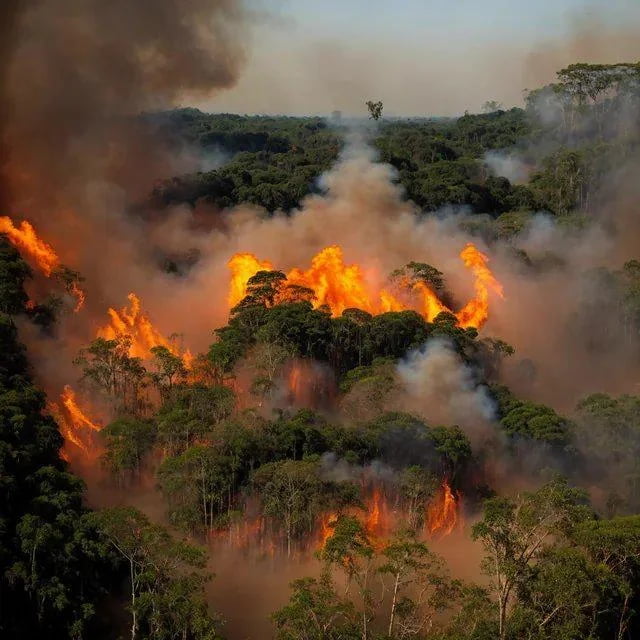 Lula broke a record: highest burn of the rainforest since 20