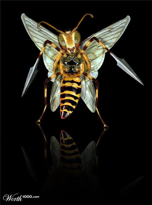 Realistic Beedrill from Pokemon