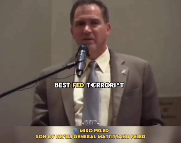 Miko Peled, son of israeli general told that Israel is the b