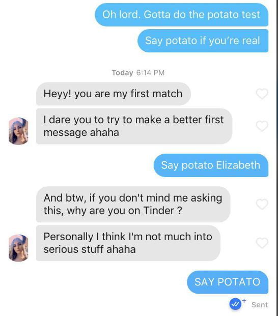 Can't even get a potato these days