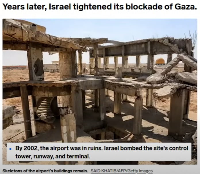 Before Hamas and religious extremism existed Gazans were tre
