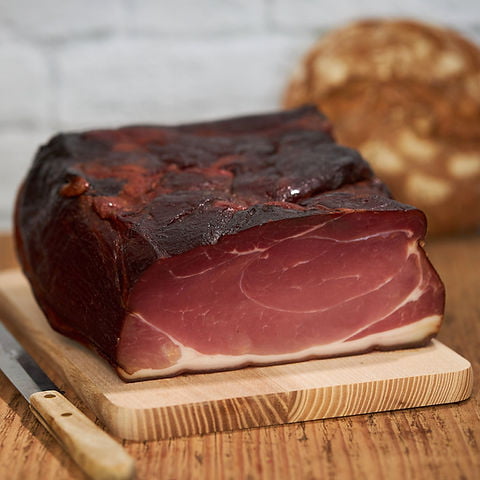 Ever tried this? Intensely smoked Black Forest ham. Just del