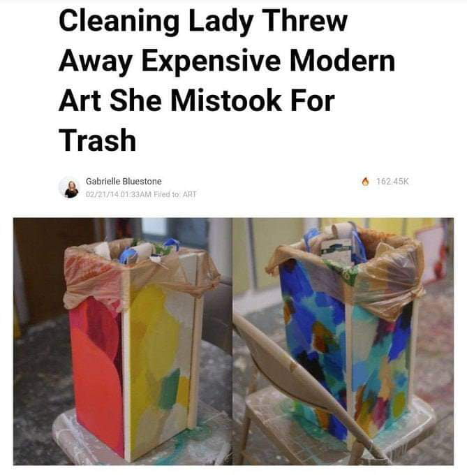 It was actually Modern Trash