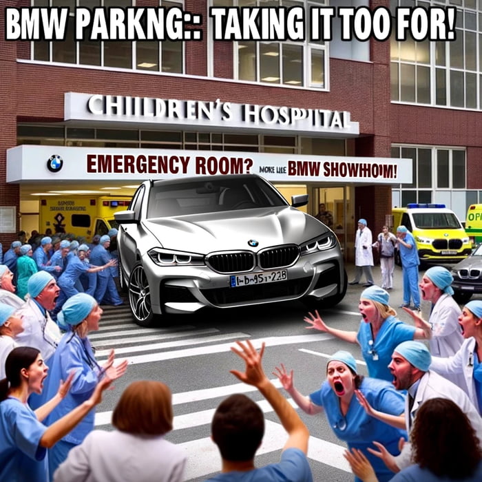 Bmw parking according to A.I.