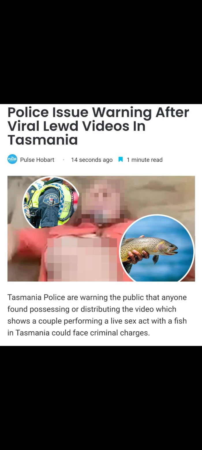 Even fishes aren't safe 🤮