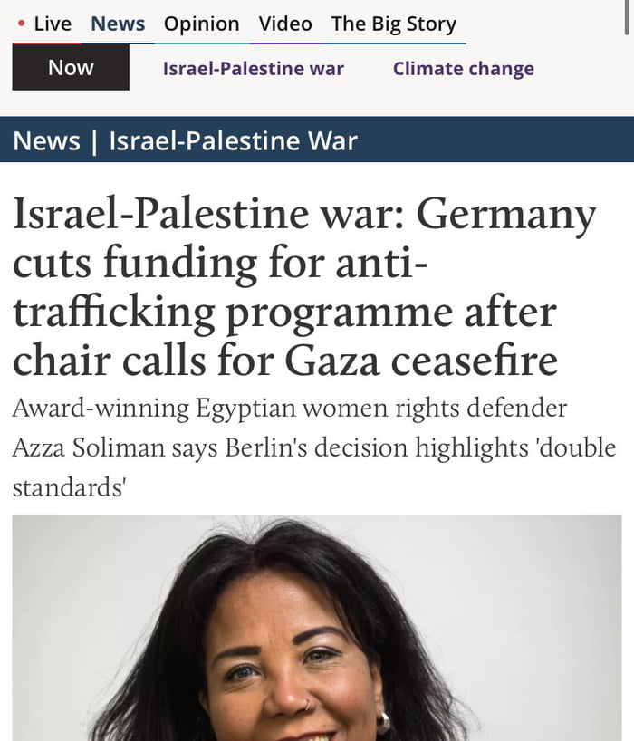 So, criticising Israel is worst that human trafficking?