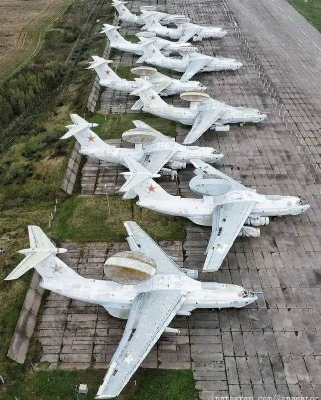 The A-50 that the Russians still have are a little rusty and