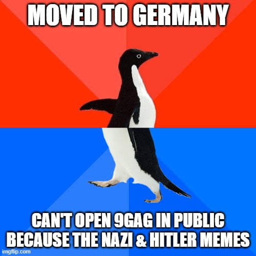 Some random memes also has Hitler memes sometimes...