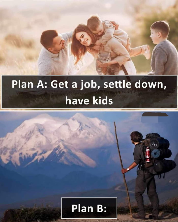 Plan c: play video games Plan d: none of the above