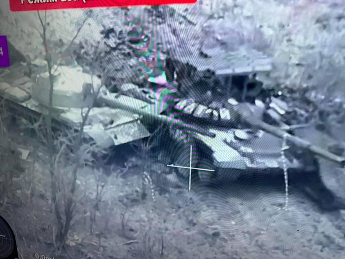Meanwhile, on Ukrainian battlefield we can spot knocked out 