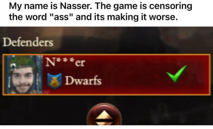 Poor Nasser