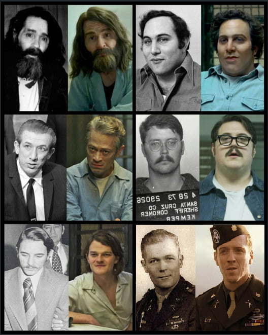 Famous serial killers and the actor version