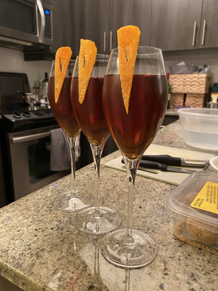 My riff on a Boulevardier!