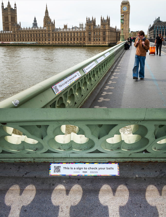 London: Westminster Bridge hijacked to raise awareness of te