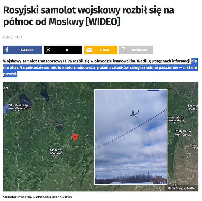 Polish media at the finest. `No victims nor survivors`