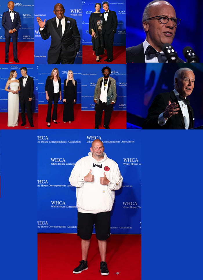 Politicians, comedians, celebrities attend White House Corre