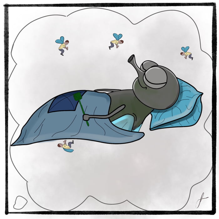 What does a fly dream about? (2/4)