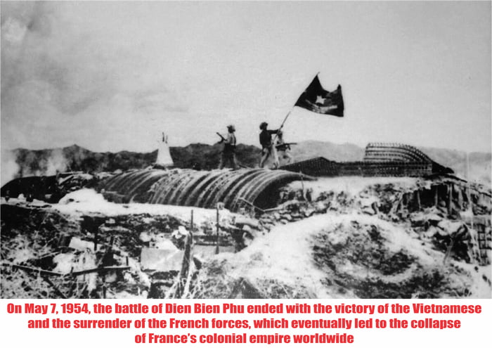 Seventy years ago today, Vietnamese forces triumphed over Fr