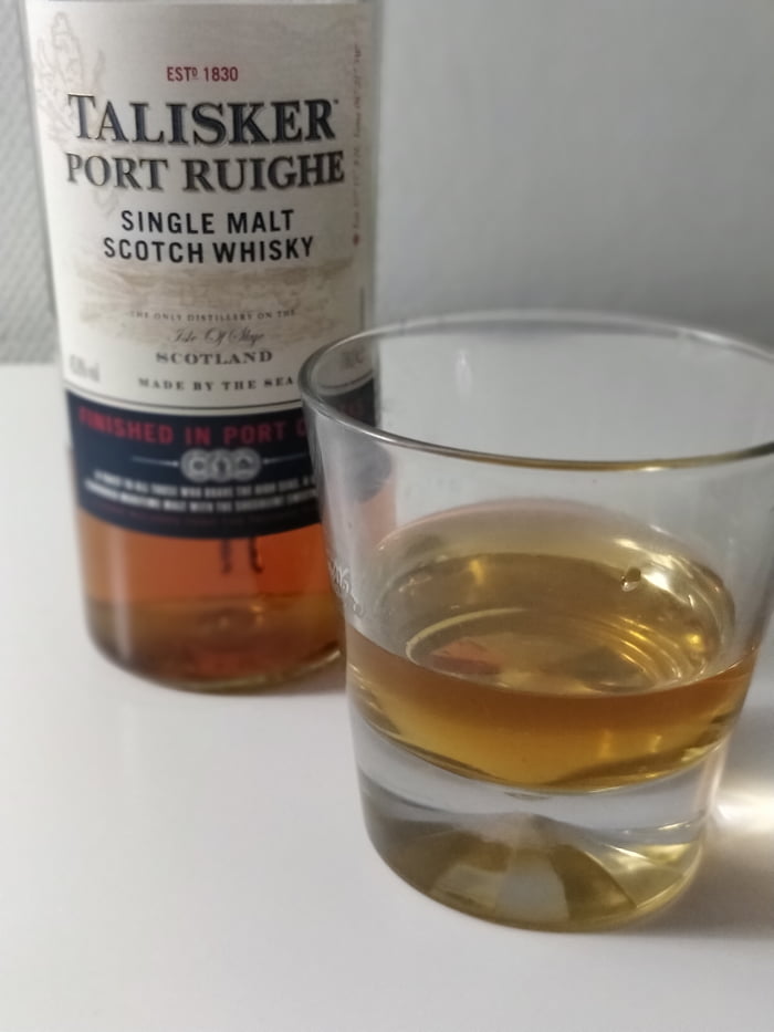Cheers to all, I thought what goes with good whiskey and res