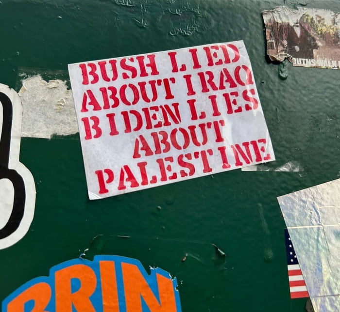 Actually natnyahu lies about palestine. Biden is just his pu