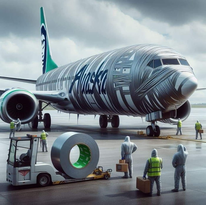 BREAKING: Boeing and Alaska have found a solution. The probl
