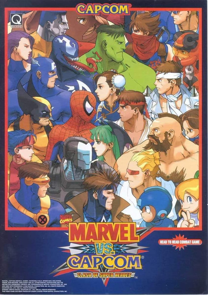 Marvel vs Capcom...26 years ago