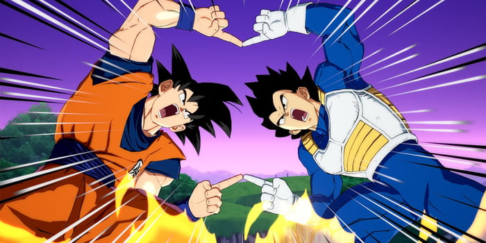 What if Goku and Vageta did the fusion dance, and the result