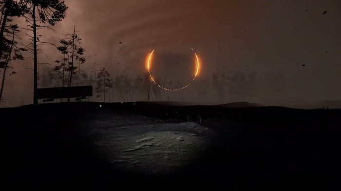 Eclipse over Pechorsk