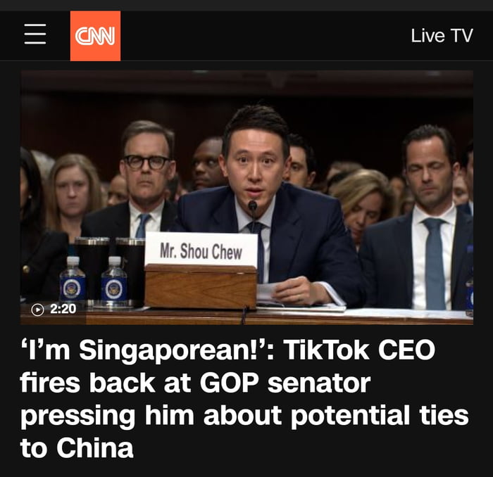 CNN defending Chinese TikTok now.... Hmmm....
