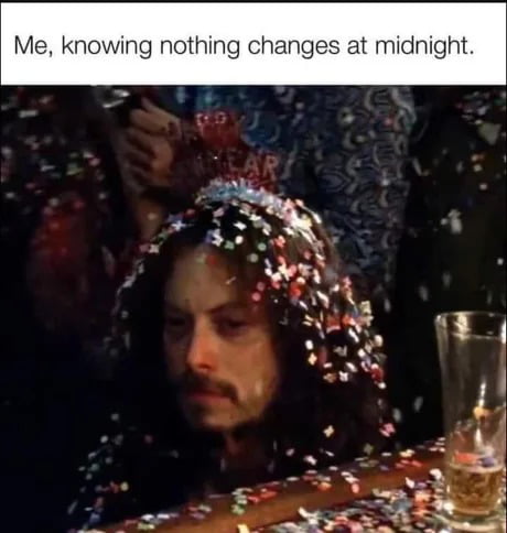 Every new year the same..