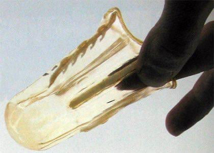 This is Rapex, an anti-raping device for women. The woman in