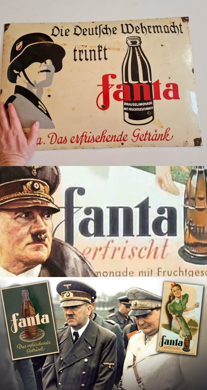 Fanta was invented under the German Third Reich to replace C Image