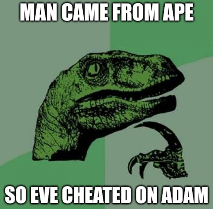 First snakes, then apes. Eve is freaky