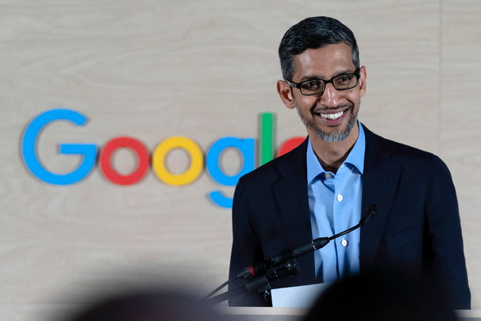 Google became trash since this d**head became CEO. Full of w