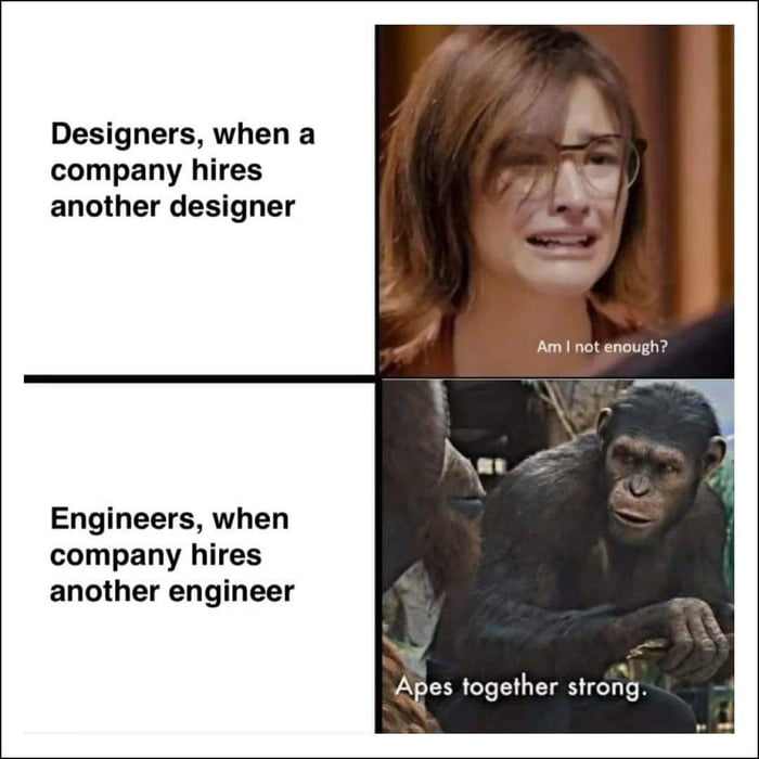 This is the first thing you see as an engineer.