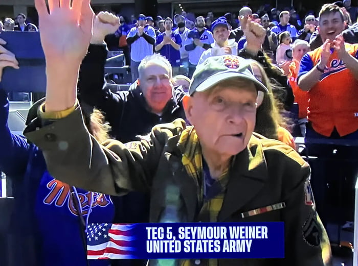 The Mets honored this WW2 hero who has an incredible name