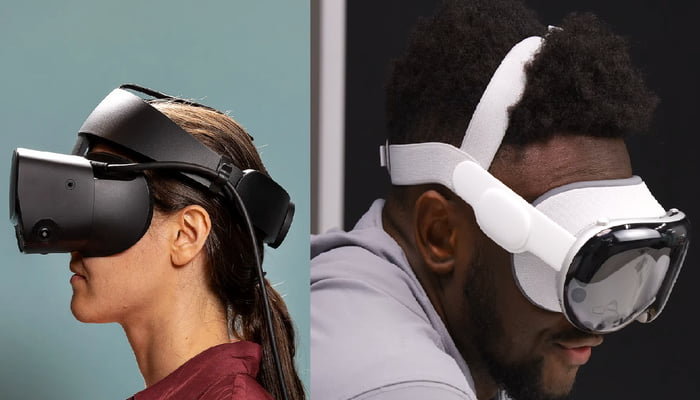 New apple VR 3500$ head set compared to 4 year old oculus ri