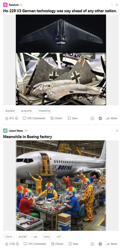Does 9gag sort with any intention for comedic coincidences?