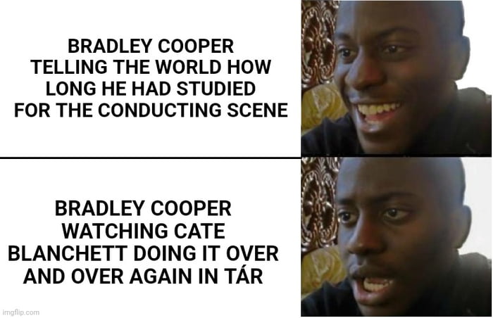 Bradley Cooper vs. Cate Blanchett
