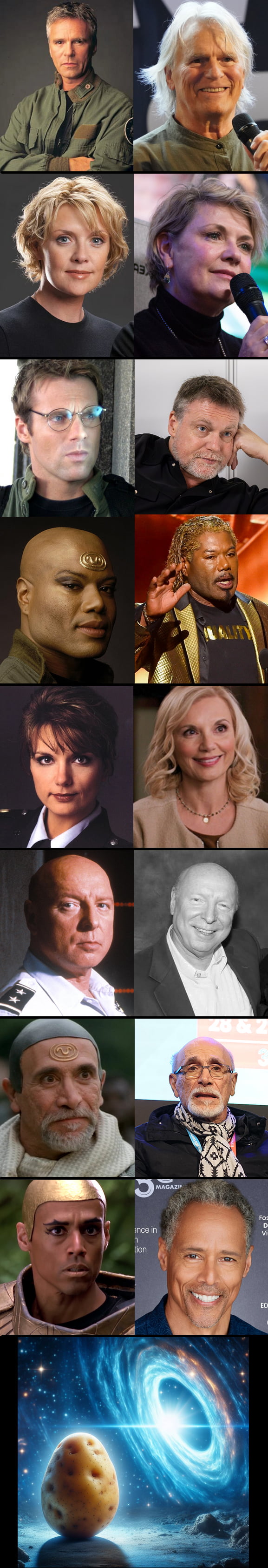 Stargate cast then and now 2023