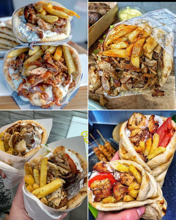 Hard to beat the old good juicy greek gyros or souvlaki in t