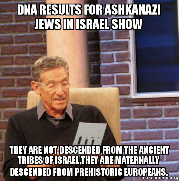 WHAT!?!? Their own DNA is antisemitic